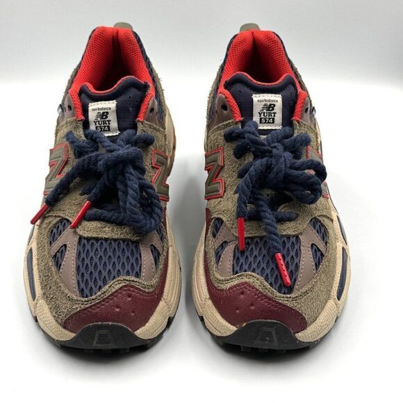 New Balance 574 YURT x Salehe Bembury 'Team Forest Green' - Picture 4 of 13